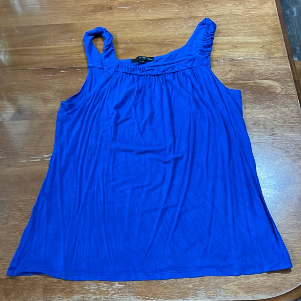 Studio by Liz Claiborne Tank Top in Royal Blue